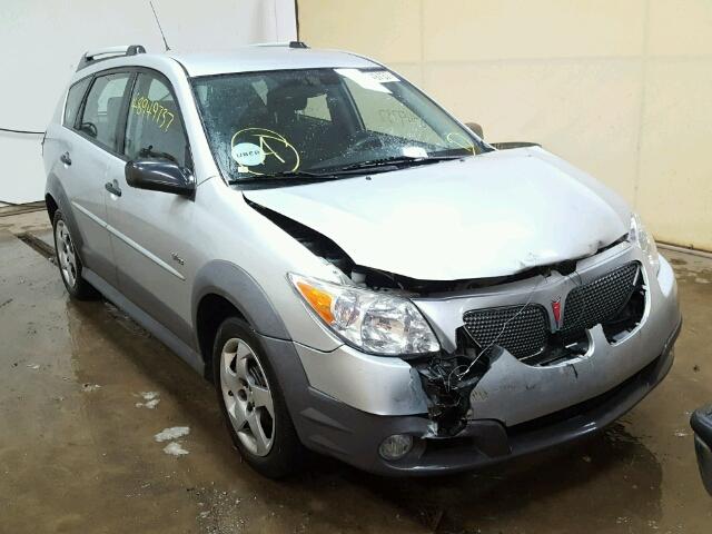 5Y2SL65848Z421714 - 2008 PONTIAC VIBE SILVER photo 1