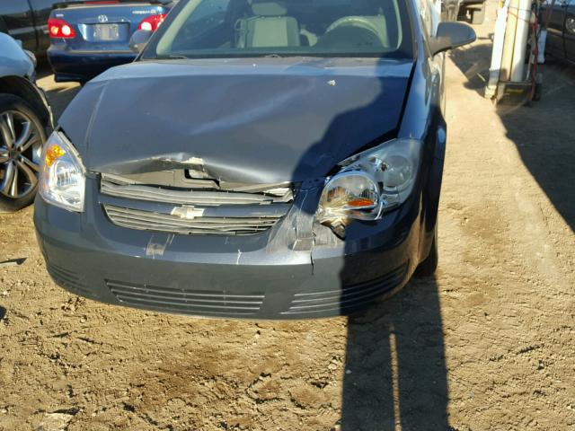 1G1AL18F487245759 - 2008 CHEVROLET COBALT LT GRAY photo 9