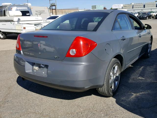 1G2ZH57N184118615 - 2008 PONTIAC G6 GT GRAY photo 4