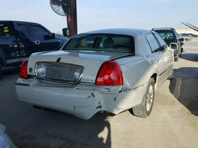 1LNHM81V06Y636780 - 2006 LINCOLN TOWN CAR S BEIGE photo 4