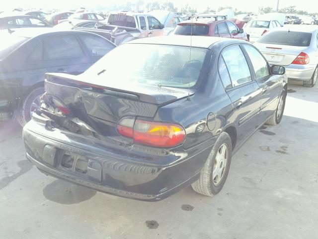 1G1ND52J12M709151 - 2002 CHEVROLET MALIBU BLACK photo 4