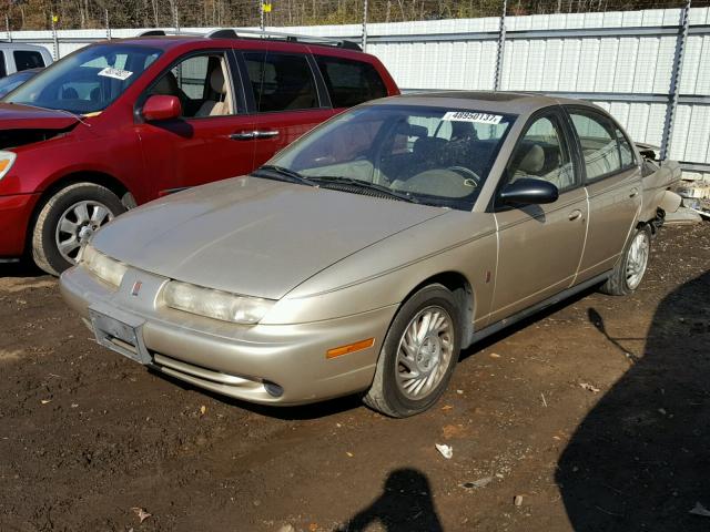 1G8ZK5271XZ154158 - 1999 SATURN SL2 GOLD photo 2