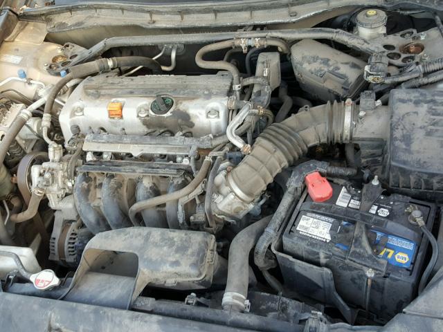 1HGCP2F88AA074751 - 2010 HONDA ACCORD EXL TAN photo 7