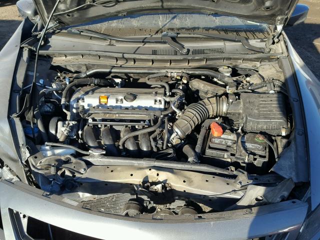 1HGCS1B7XAA000253 - 2010 HONDA ACCORD EX GRAY photo 7