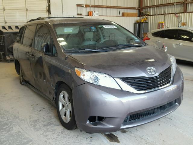 5TDKK3DC5CS270500 - 2012 TOYOTA SIENNA LE GRAY photo 1