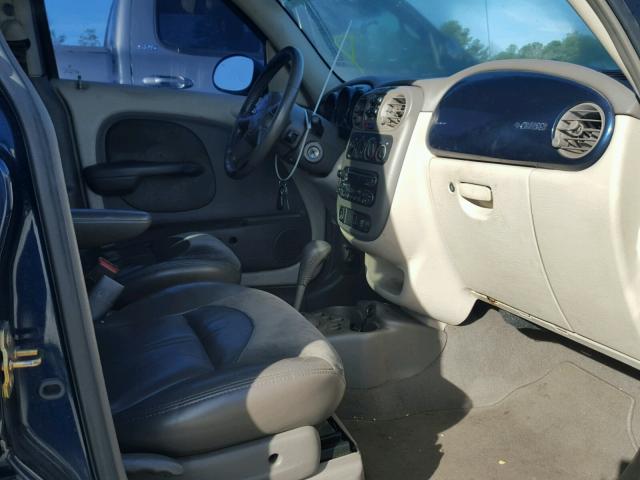 3C8FY4BB01T637305 - 2001 CHRYSLER PT CRUISER BLUE photo 5