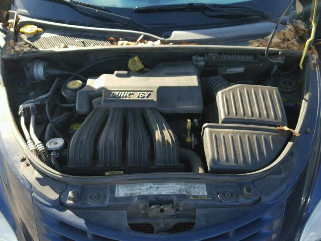 3C8FY4BB01T637305 - 2001 CHRYSLER PT CRUISER BLUE photo 7