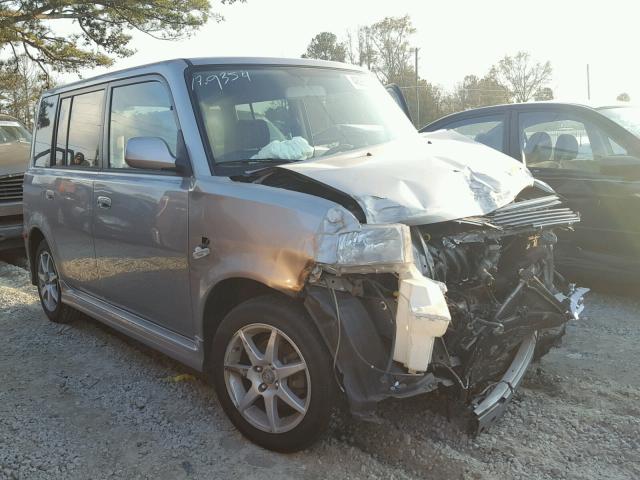 JTLKT324150211379 - 2005 TOYOTA SCION XB SILVER photo 1
