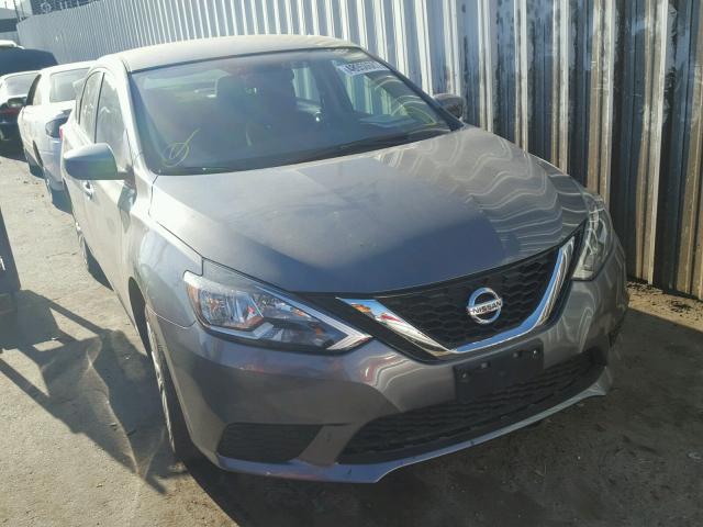 3N1AB7AP9GY234627 - 2016 NISSAN SENTRA S CHARCOAL photo 1