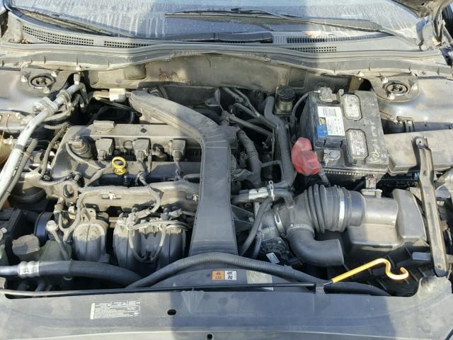 3FAHP06Z98R247992 - 2008 FORD FUSION S BLUE photo 7