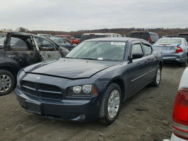 2B3KA43R17H822577 - 2007 DODGE CHARGER SE BLUE photo 2