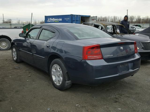 2B3KA43R17H822577 - 2007 DODGE CHARGER SE BLUE photo 3