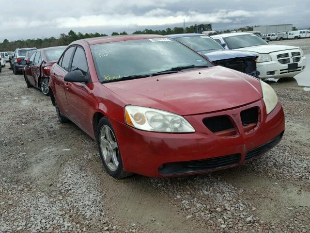 1G2ZH58N174249850 - 2007 PONTIAC G6 GT RED photo 1