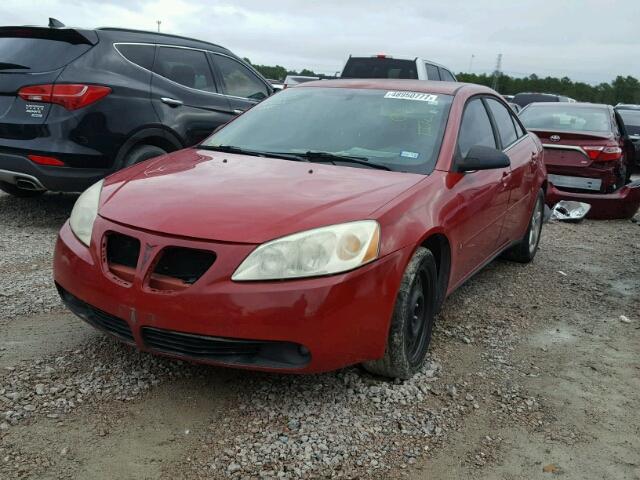 1G2ZH58N174249850 - 2007 PONTIAC G6 GT RED photo 2