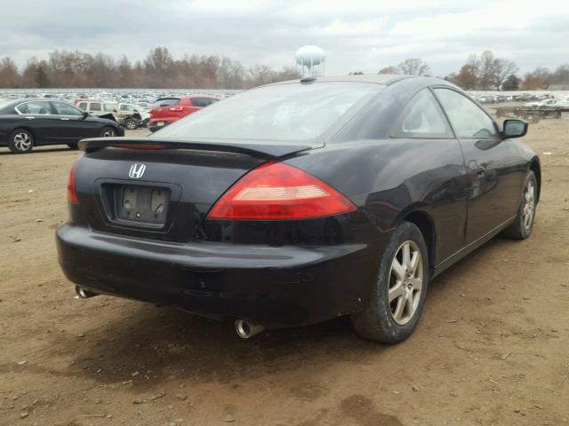 1HGCM82615A000299 - 2005 HONDA ACCORD EX BLACK photo 4