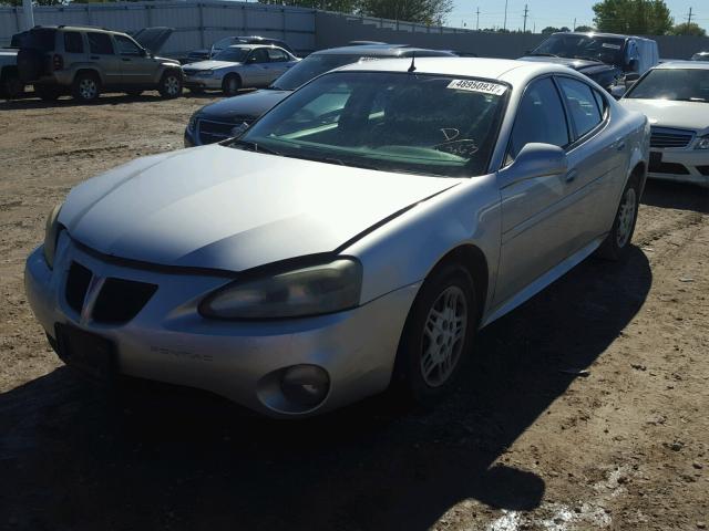 2G2WP522141191363 - 2004 PONTIAC GRAND PRIX ვერცხლისფერი ფოტო 2