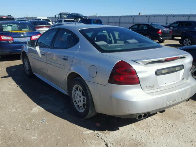 2G2WP522141191363 - 2004 PONTIAC GRAND PRIX ვერცხლისფერი ფოტო 3