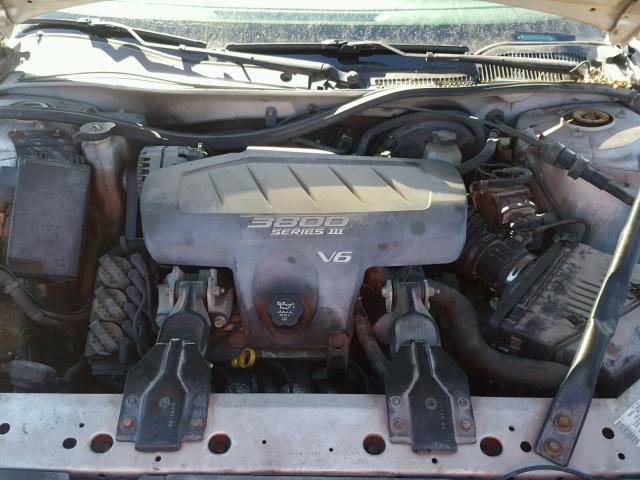 2G2WP522141191363 - 2004 PONTIAC GRAND PRIX ვერცხლისფერი ფოტო 7