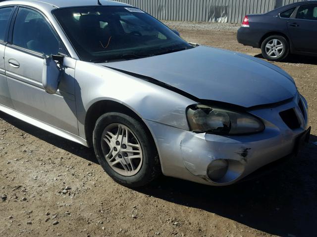 2G2WP522141191363 - 2004 PONTIAC GRAND PRIX ვერცხლისფერი ფოტო 9