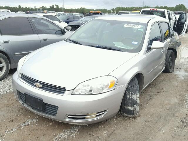 2G1WB58K189263695 - 2008 CHEVROLET IMPALA LS SILVER photo 2