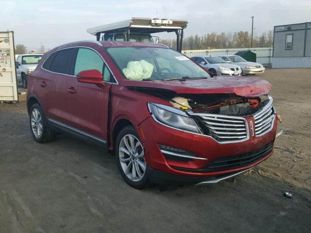 5LMCJ2C92HUL56267 - 2017 LINCOLN MKC SELECT BURGUNDY photo 1