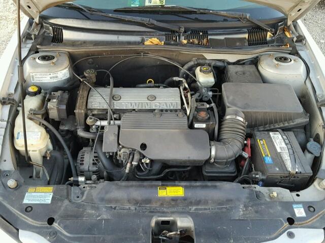 1G2NF52TXYM855855 - 2000 PONTIAC GRAND AM S 银色 照片 7