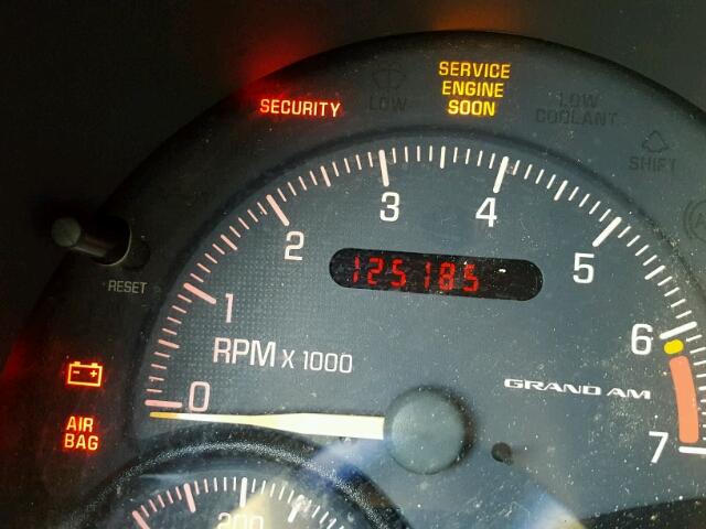 1G2NF52TXYM855855 - 2000 PONTIAC GRAND AM S 银色 照片 8