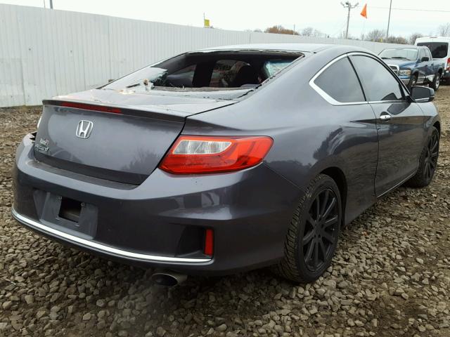 1HGCT1B79DA015215 - 2013 HONDA ACCORD EX GRAY photo 4