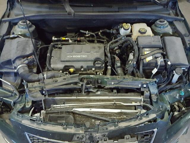 1G1PC5SB8E7246531 - 2014 CHEVROLET CRUZE LT GREEN photo 7