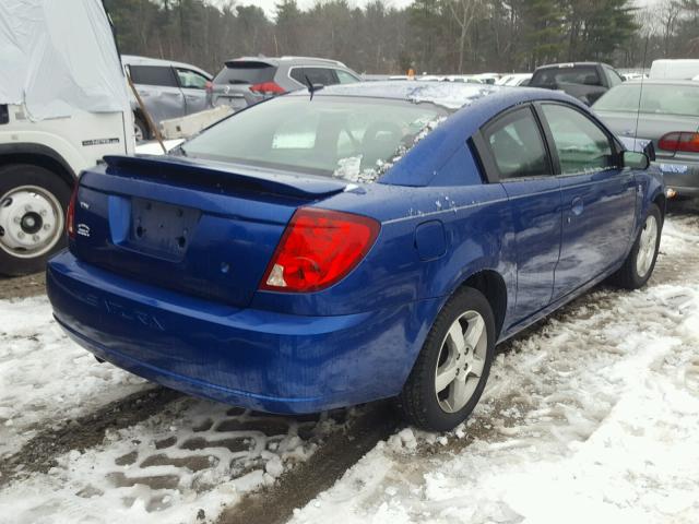 1G8AW18F16Z170013 - 2006 SATURN ION LEVEL BLUE photo 4