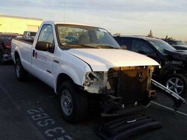 1FTSF20P37EB08528 - 2007 FORD F250 SUPER WHITE photo 1