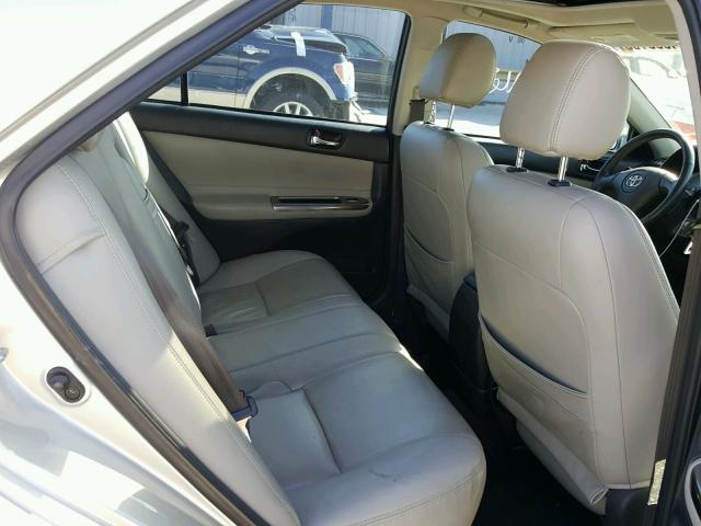 4T1BE32K83U758252 - 2003 TOYOTA CAMRY LE ვერცხლისფერი ფოტო 6