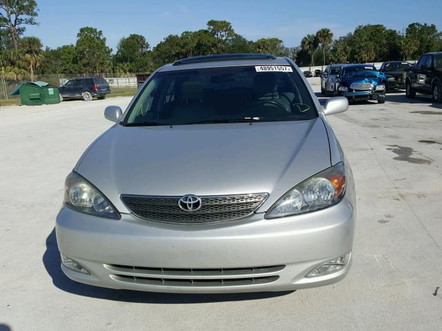 4T1BE32K83U758252 - 2003 TOYOTA CAMRY LE SILVER photo 9
