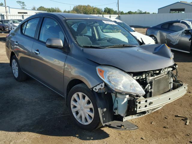 3N1CN7AP6CL865097 - 2012 NISSAN VERSA S CHARCOAL photo 1