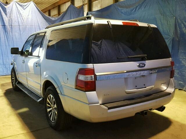 1FMJK1JT4HEA11445 - 2017 FORD EXPEDITION SILVER photo 3