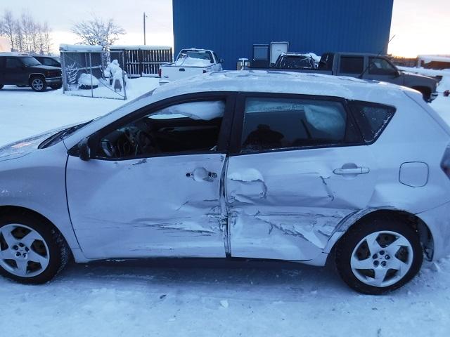 5Y2SP67899Z450760 - 2009 PONTIAC VIBE SILVER photo 9