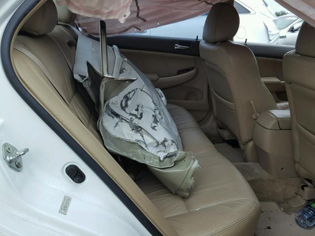 1HGCM56837A127665 - 2007 HONDA ACCORD EX WHITE photo 6