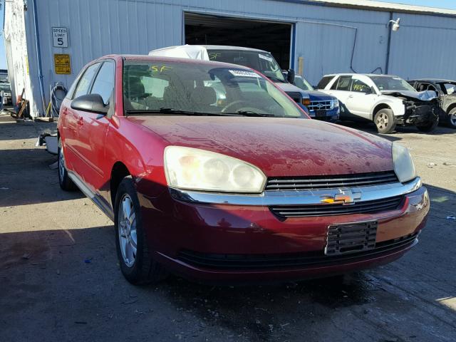 1G1ZT62885F323066 - 2005 CHEVROLET MALIBU MAX BURGUNDY photo 1