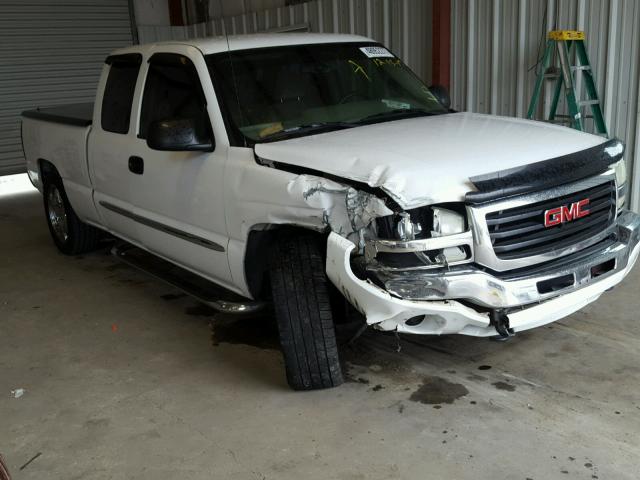 1GTEC19VX4Z353283 - 2004 GMC NEW SIERRA WHITE photo 1