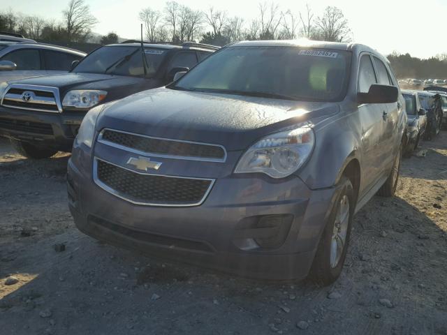 2GNALBEK9D6273301 - 2013 CHEVROLET EQUINOX LS BLUE photo 2