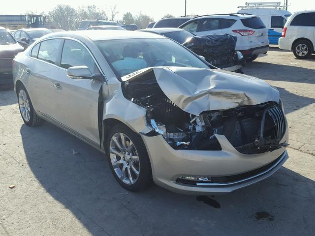 1G4GD5G30EF305403 - 2014 BUICK LACROSSE P GOLD photo 1