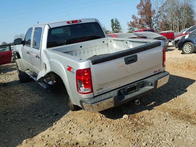 3GTP2VE39BG220874 - 2011 GMC SIERRA K15 SILVER photo 3