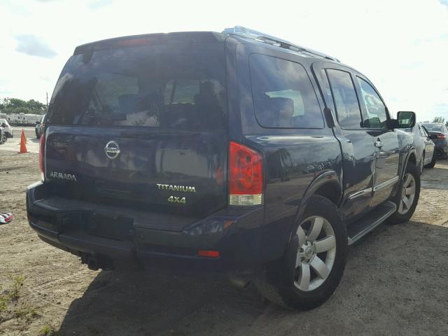 5N1AA0NC0AN620075 - 2010 NISSAN ARMADA SE BLUE photo 3