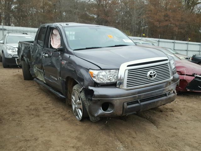 5TFBY5F16DX310956 - 2013 TOYOTA TUNDRA DOU GRAY photo 1