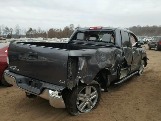 5TFBY5F16DX310956 - 2013 TOYOTA TUNDRA DOU GRAY photo 4