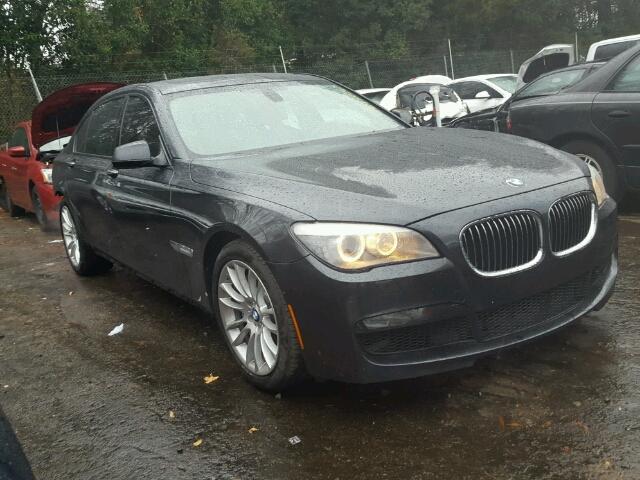 WBAKB8C53BCY66847 - 2011 BMW 750LI BLUE photo 1