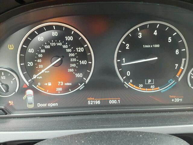 WBAKB8C53BCY66847 - 2011 BMW 750LI BLUE photo 8