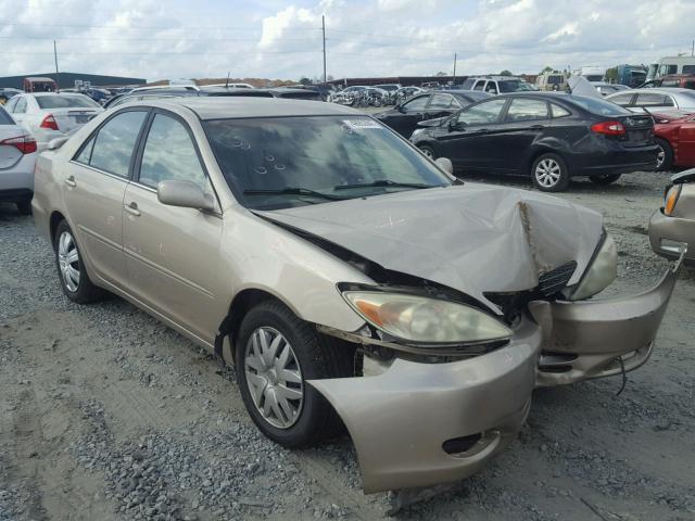 4T1BE32K14U806482 - 2004 TOYOTA CAMRY LE GOLD photo 1