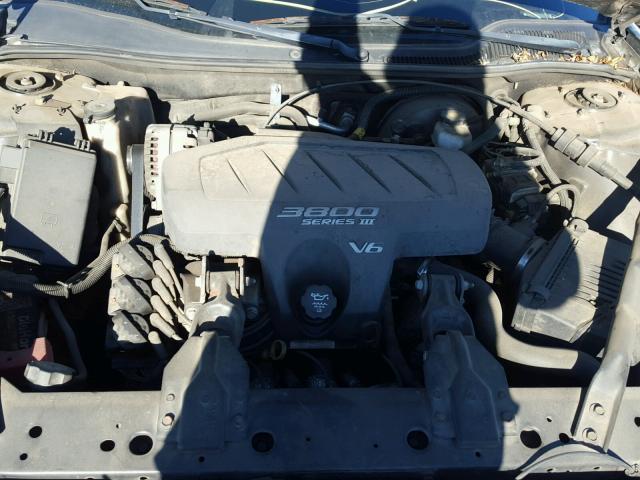 2G2WP542441209755 - 2004 PONTIAC GRAND PRIX Սև լուսանկար 7