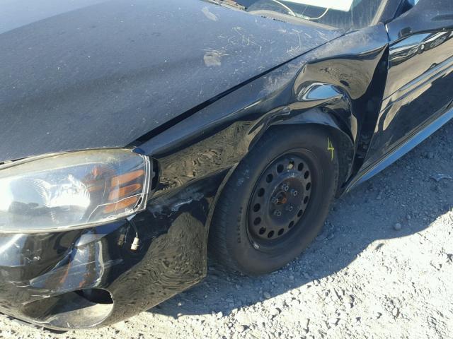 2G2WP542441209755 - 2004 PONTIAC GRAND PRIX Սև լուսանկար 9